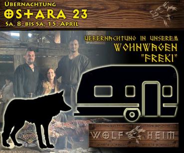 Ostara 2023 - in unserer Wolfheim-Wohnwagen "Freki"