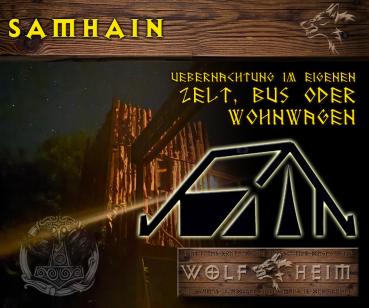 Samhain 2026 - mit Übernachtung im eigenen Zelt/Camper/Wohnwagen