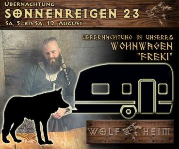 Sonnenreigen - in unserem Wolfheim-Wohnwagen 