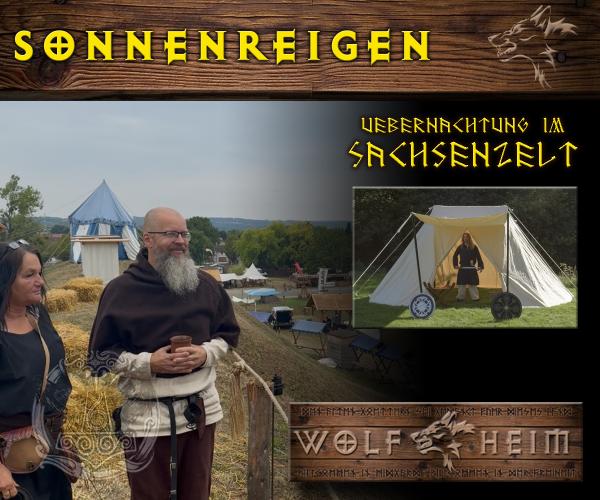 Sonnenreigen 2026 - in unserem Sachsenzelt "Jorvik"