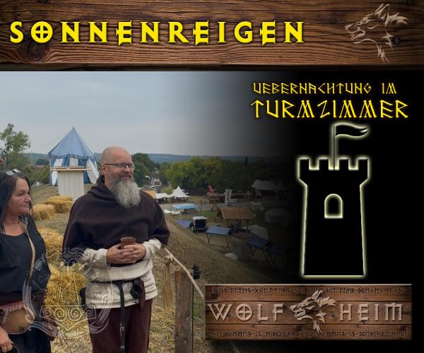 Sonnenreigen 2026 - in unserer Turmzimmer im Turm "Vestri"